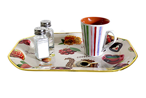 Plastic serving tray - plastic,